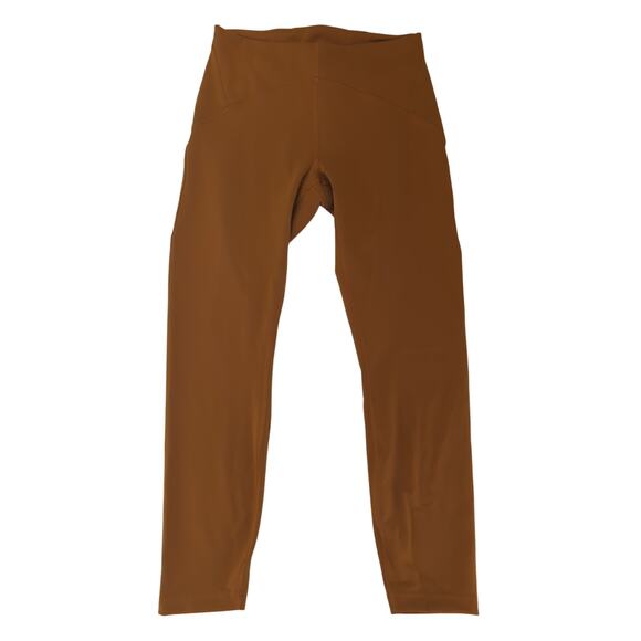 Lululemon Instill High Rise Tight 25"‎ W5DJTS Copper Brown Leggings Women's 10 - Picture 1 of 8